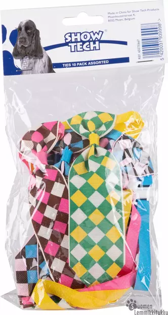 Show Tech Kravattipakkaus koirille 10kpl - Koiran asusteet - 41536 - 2