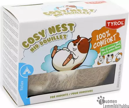 Tyrol Pesämateriaali Natur - Kanin ja jyrsijän heinät, kuivikkeet - 40616 - 1