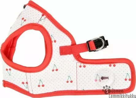 Takkivaljaat Cerise B, punainen, koko L - Kissan valjaat - 42176 - 1