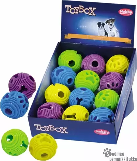 Nobby TPR pehmopallo keltainen - Koiran aktivointilelut, pelit ja kupit - 41176 - 1