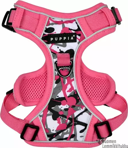 Abstract H-mallin valjas, pinkki - Valjaat pienille koirille ja pennuille - 42207 - 2