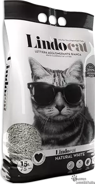 Cat Natural White paakkuuntuva karkea kissanhiekka 15kg - Kissan hiekat - 41967 - 1