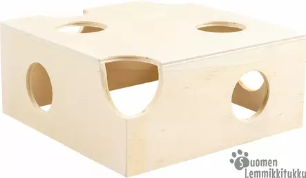 Duvo+ Juustotalo, puinen - Kanin ja jyrsijän mökit ja sisustus - 42237 - 1