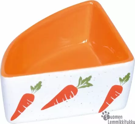 Nobby Jyrsijän ruokakuppi kulmamalli - Kanin/jyrsijän ruokakupit, juomapullot - 41197 - 1