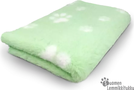 Makuualusta, Vaaleanvihreä valkoisilla tassuilla - Koiran makuualustat ja viltit - 42367 - 1