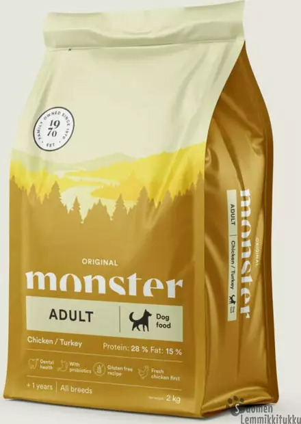 Original Adult Chicken / Turkey (kana/kalkkuna) 2 kg - Koiran kuivaruoka - 40177 - 1
