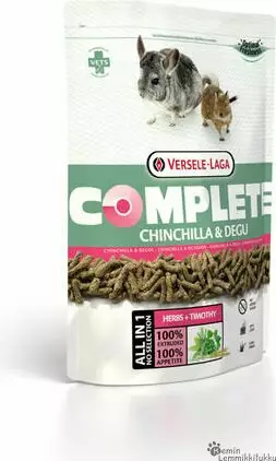 Complete Täysravinto Chinchilloille ja deguille 500g - Chinchillan ja degun ruoka - 37568 - 1