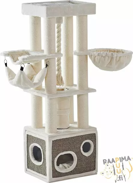 Erittäin tukeva raapima- ja kiipeilypuu Lilian - Kissan raapimapuut - 37198 - 2