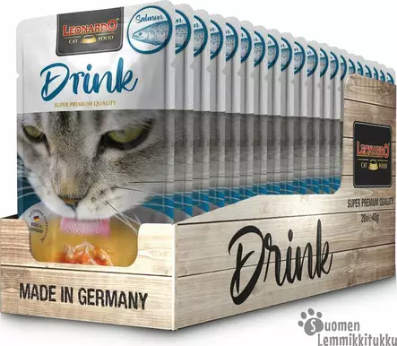 Leonardo kissanjuoma lohella 40g - Kissan märkäruoka - 42378 - 1