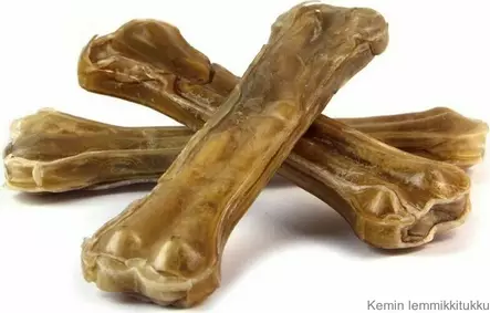 Puristeluu 11,5cm 1kpl - Nahkaluut koiralle - 37658 - 1