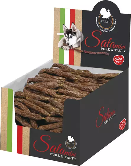 Salamini Minisalami siipikarja - Rapeat makupalat koiralle - 39898 - 1