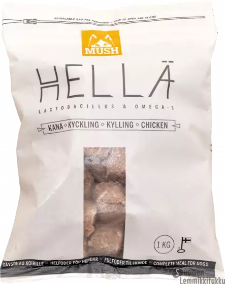 Mush Hellä kana 3kg - Koiran raakaruoka - 41069 - 1