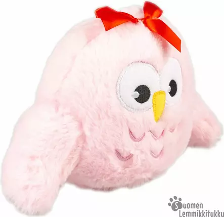 Duvo+ Pehmopöllö, vaaleanpunainen - Koiran pehmolelut - 42329 - 1