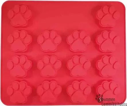 Silikoninen leivonta-alusta Tassu - Koiran ruokakupit - 42589 - 1