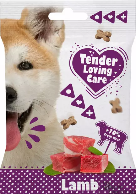 Duvo+ TLC Soft Snack makupala Lammas - Pehmeät makupalat koiralle - 39899 - 1