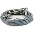 Vipstore Dog TIE-OUT Cable -kiinnitysvaijeri Harmaa 9 m, 56 kg