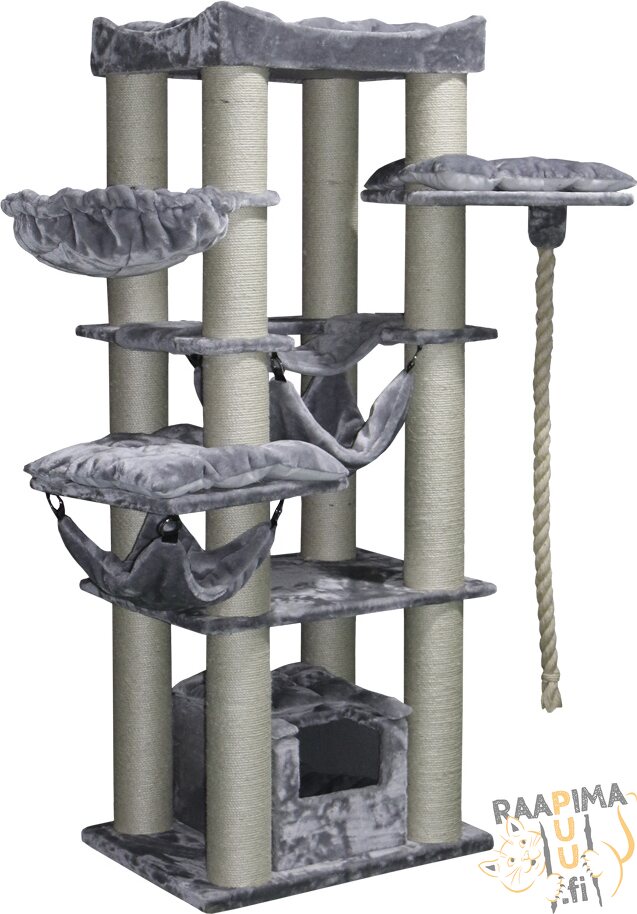 Nobby Kissan raapimapuu Rubi Harmaa