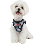 Puppia Soft Vest takkivaljaat B Bobby, camo, sininen