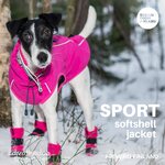 Finnero Brava sport softshell takki pinkki