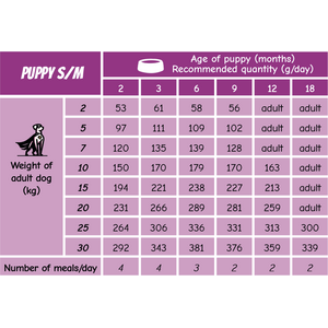 POW! Puppy Small/medium (possupohjainen) 2kg