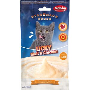 Nobby Starsnack Licky Chiken, kissanmallas & kana