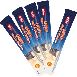 Nobby Starsnack Licky Chicken, kissanmallas & kana