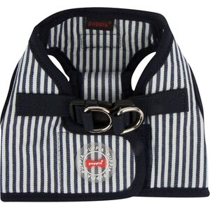 Puppia Soft Vest takkivaljaat B Bobby, stripe, sininen