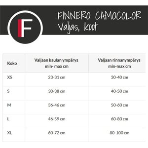 Finnero Camocolor Y-valjas, pinkki