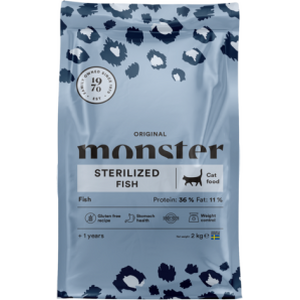 Monster Cat Original Sterilized Fish (kanaton) 2kg