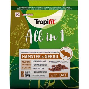 Tropifit Hamsteri & Gerbiili pelletti, 500g