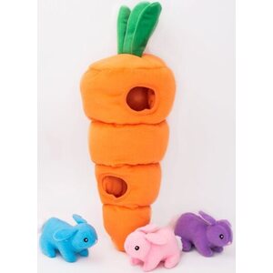 Zippy paws Zippy Burrow – Big Carrot Nyhtölelu