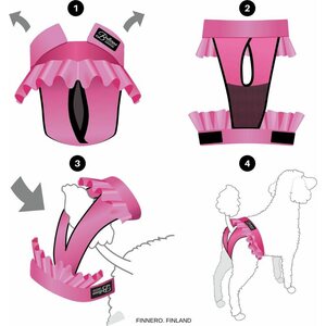 Finnero Ballerina juoksuhousut pinkki