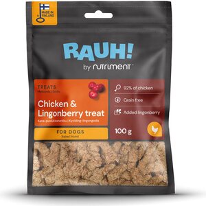 Rauh! Kana-puolukkaherkku 100g