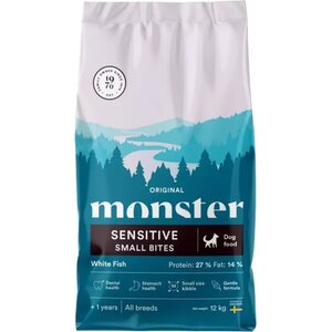 Monster Sensitive White Fish Small bites