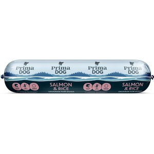 Primadog PrimaDog Salmon & Rice Lohi-riisi -makkara, 800 g