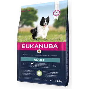 Eukanuba Adult Sm/Med Lamb & Rice 12 kg