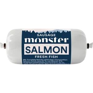 Monster Dog Sausage Salmon, lohi - treenimakkara 200g