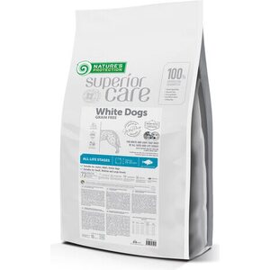Natures Protection Superior Care White Dogs all breed, valkoisille koirille, vaaleat kalat 10kg