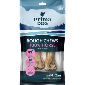 Primadog Rough Chews Hevonen täyteluu M 12cm 100g