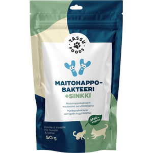 Tassufoods Maitohappobakteeri + sinkki 50g