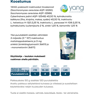 Tassufoods Maitohappobakteeri + sinkki 50g
