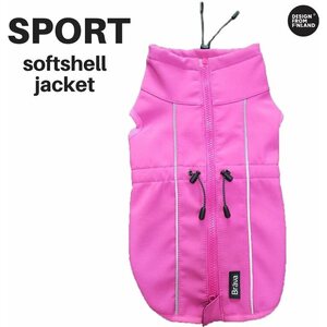 Finnero Brava sport softshell takki pinkki
