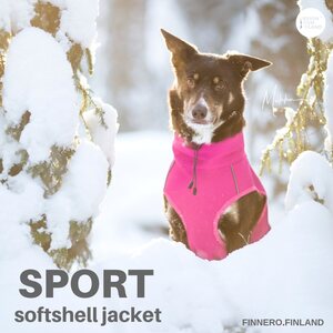 Finnero Brava sport softshell takki pinkki