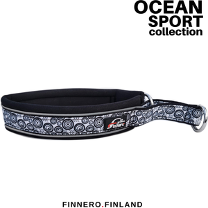 Finnero Ocean Sport puolikiristävä panta musta