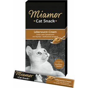 Miamor Kissan herkku maksatahna 6 × 15 g – Miamor Cat Snack