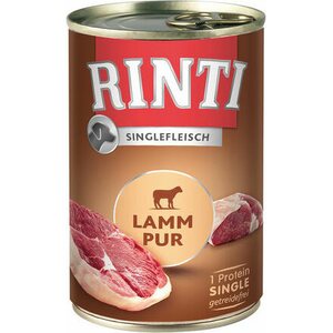 Rinti Rinti Singlefleisch Pur lammas 400g – 1-proteiinin tuote
