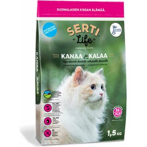 Biofarm SertiLife kissanruoka 1,5 kg, kotimainen