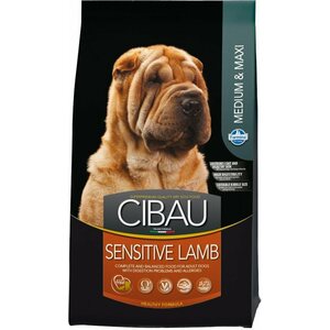 Cibau Sensitive Lamb & Rice Adult koiran lammas-riisi täysravinto 12 kg