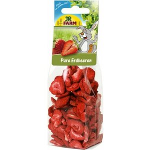 JR-Farm JR-Pure Kuivattu mansikka 20g (ei degu, gerbiili ja kääpiöhamsteri)