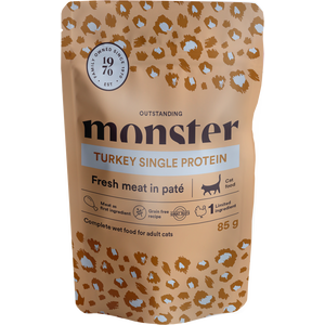 Monster Cat single Turkey 85g